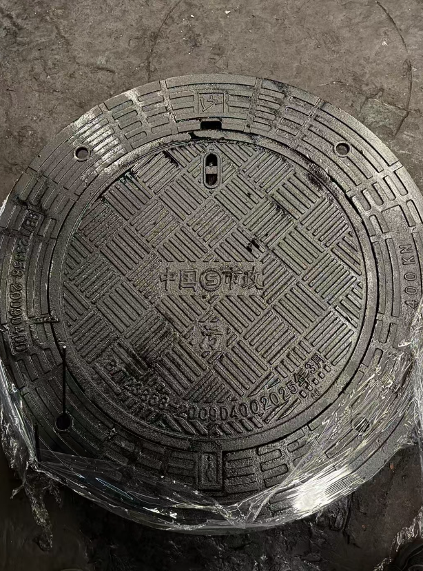 静乐球墨铸铁防沉降井盖展示